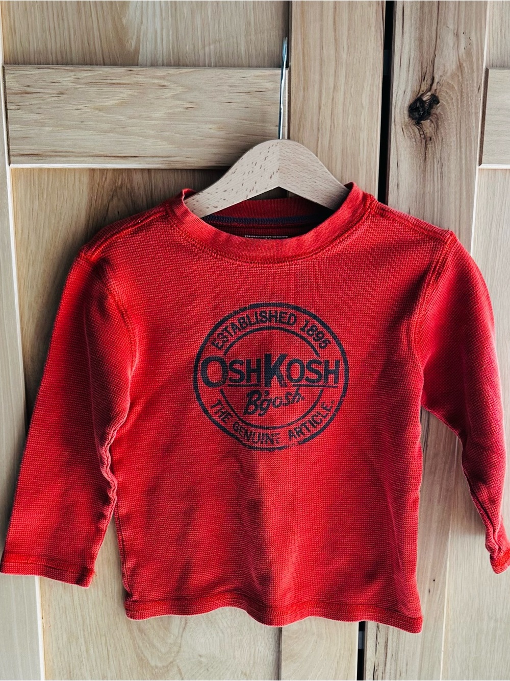 OshKosh B'gosh Orange Kids' Long-Sleeve Graphic Tee